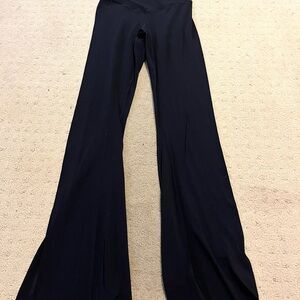 Aerie black flare leggings